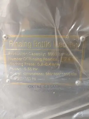 PET Bottle Washing Machine