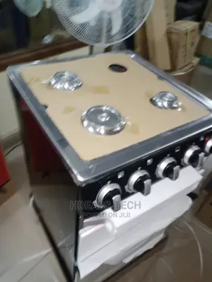 Skyrun Gas Cooker(3 Burners+1 Electric- GCS-3G1E/Black