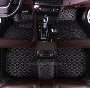 Nationwide Free Delivery Car Three Rows Leather Foot Mat