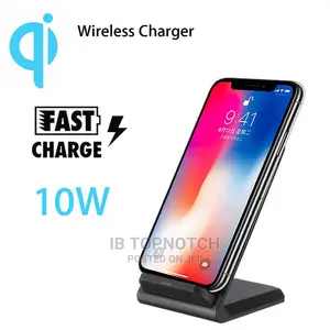 Qi Wireless Holder Stand Dock Pad Desk for Smart Phone