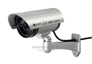 Dummy False CCTV Camera + Flashing Led Light