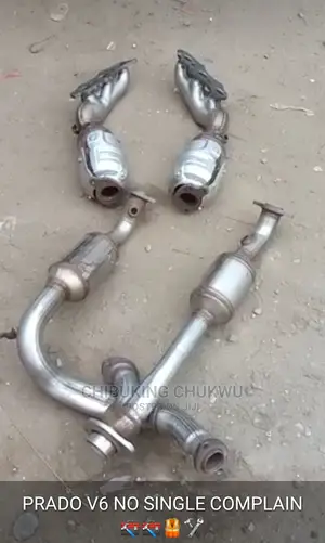 Toyota Parado Complete Set Exhaust Catalyst Pot