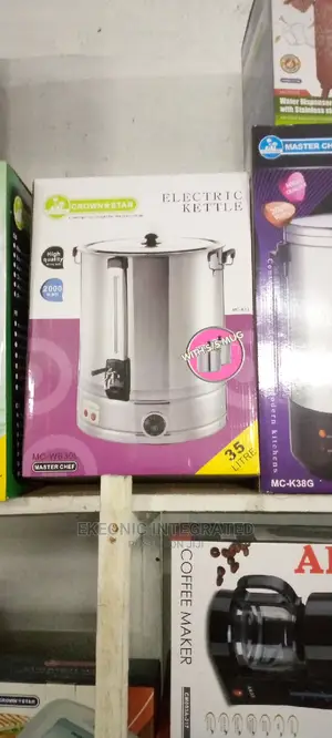 Crown Star Electric Kettle 35 Litres