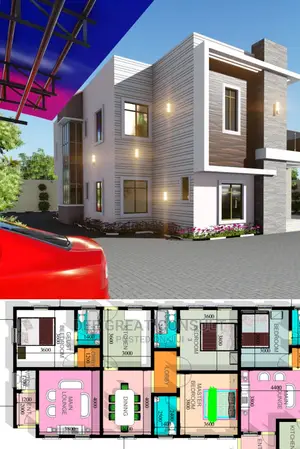 Building Plan, Architectural Plan Working Drawing