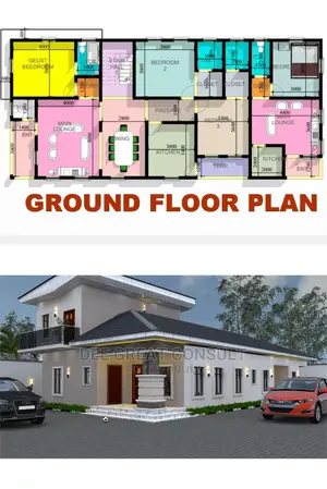 Architectural Plan, Architectural Drawing