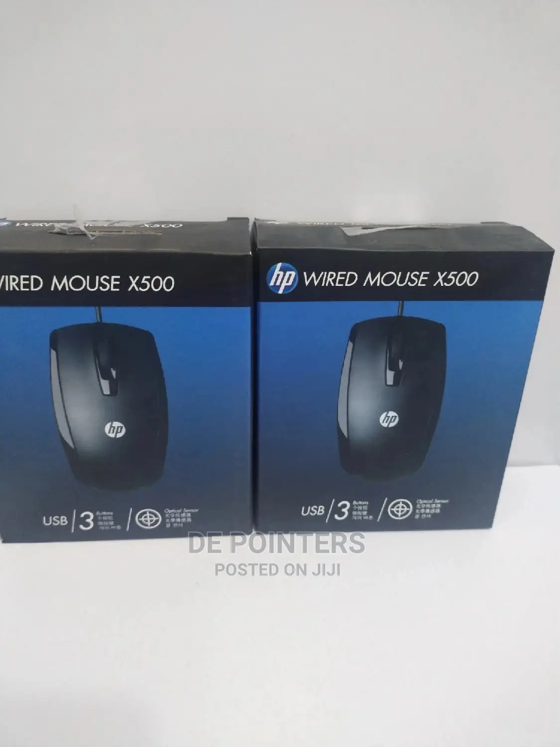 Hp Wired Mouse. X500