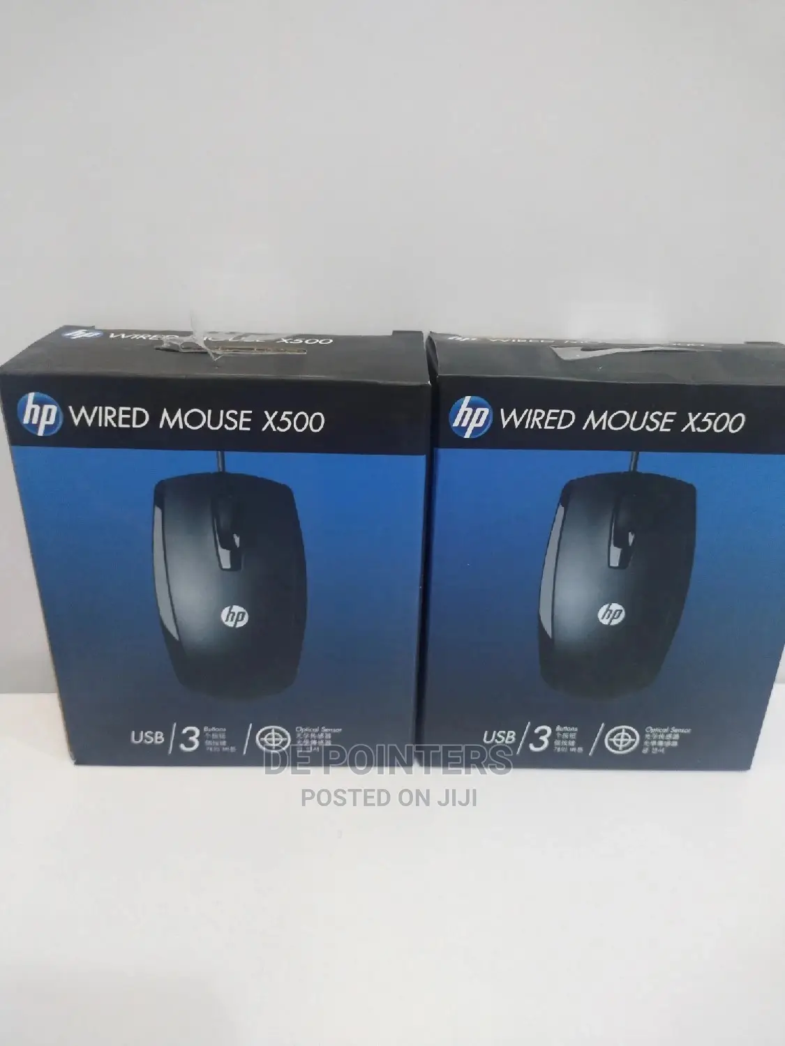 Hp Wired Mouse. X500
