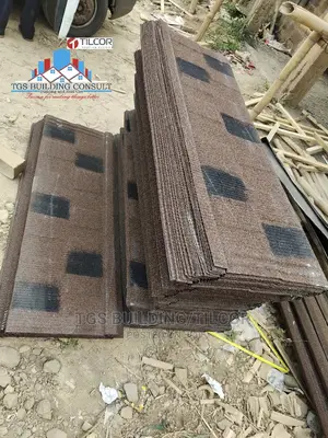 Coffee Brown Shingle With Black Patches