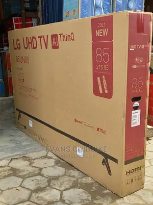 Brand New LG 85 Inches Smart TV With Bluetooth