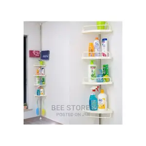 Toilet Bathroom Corner Shelf Storage Rack- 4 Tier