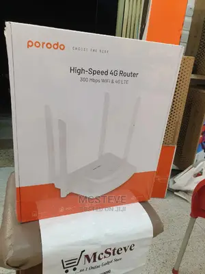 Porodo High-Speed 4G Router 300 MBPS Wi-Fi and 4G LTE