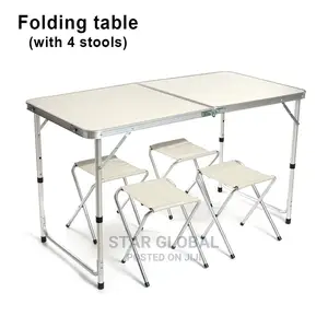 Aluminium Alloy Folding Table Chair Kid Outdoor Beach Picnic