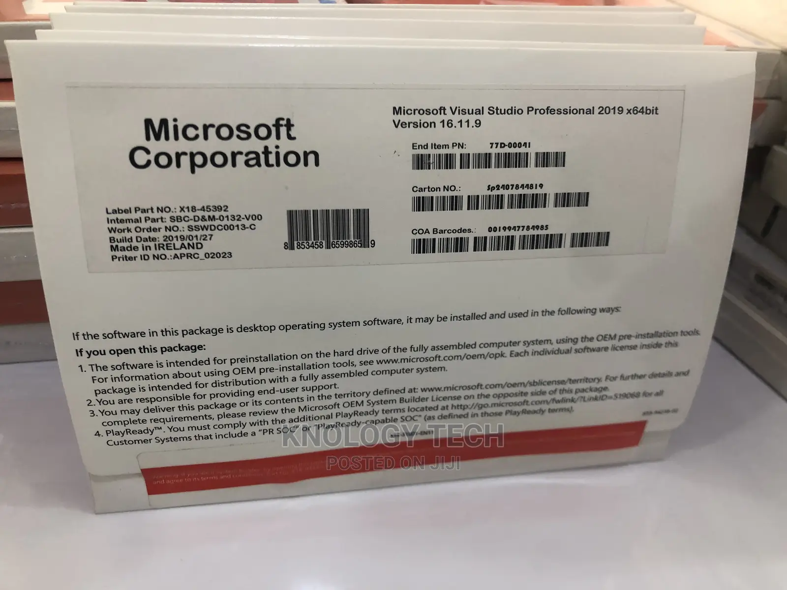Microsoft Visual Studio Professional 2019
