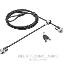 Kensington N17 Keyed Dual Head Laptop Lock for Dell Devices