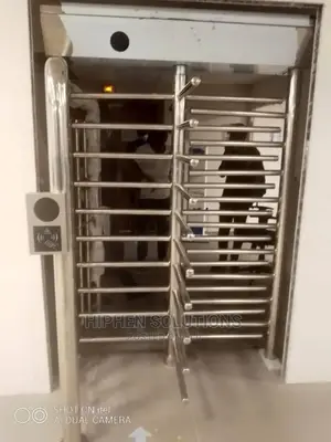 304 SS Full Height Turnstile Gate