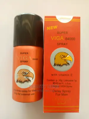 New Super Viga Delay Spray With Vitamin E for Men Only