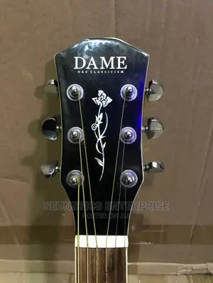 Black Dame Acoustic Guitar
