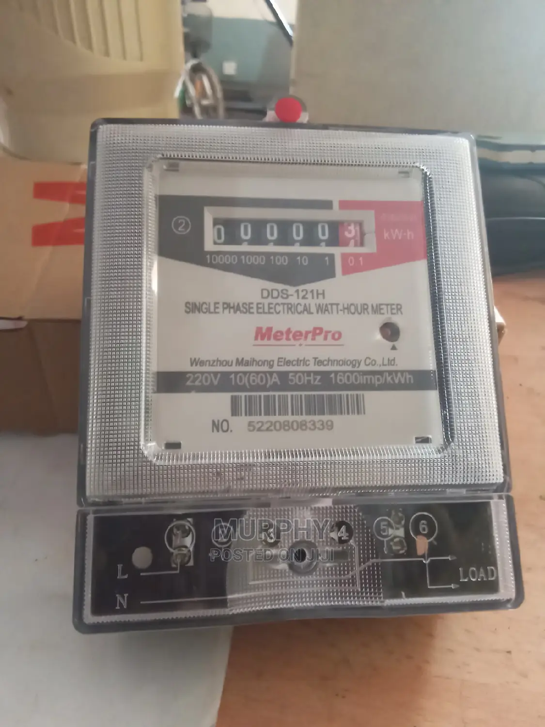 Electric Kilowatt Meter