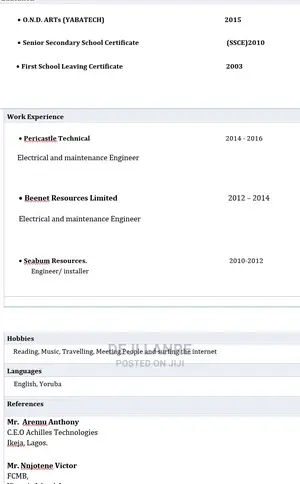 Logistics Transportation CV