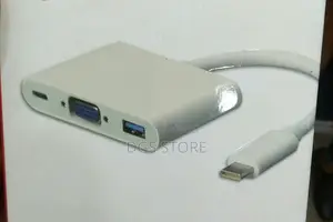 Type C 3.1 To VGA USB 3.0 Charger Port Adapter