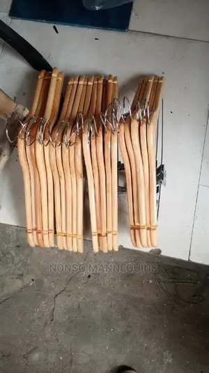 Brand New Wooden Clip Hangers