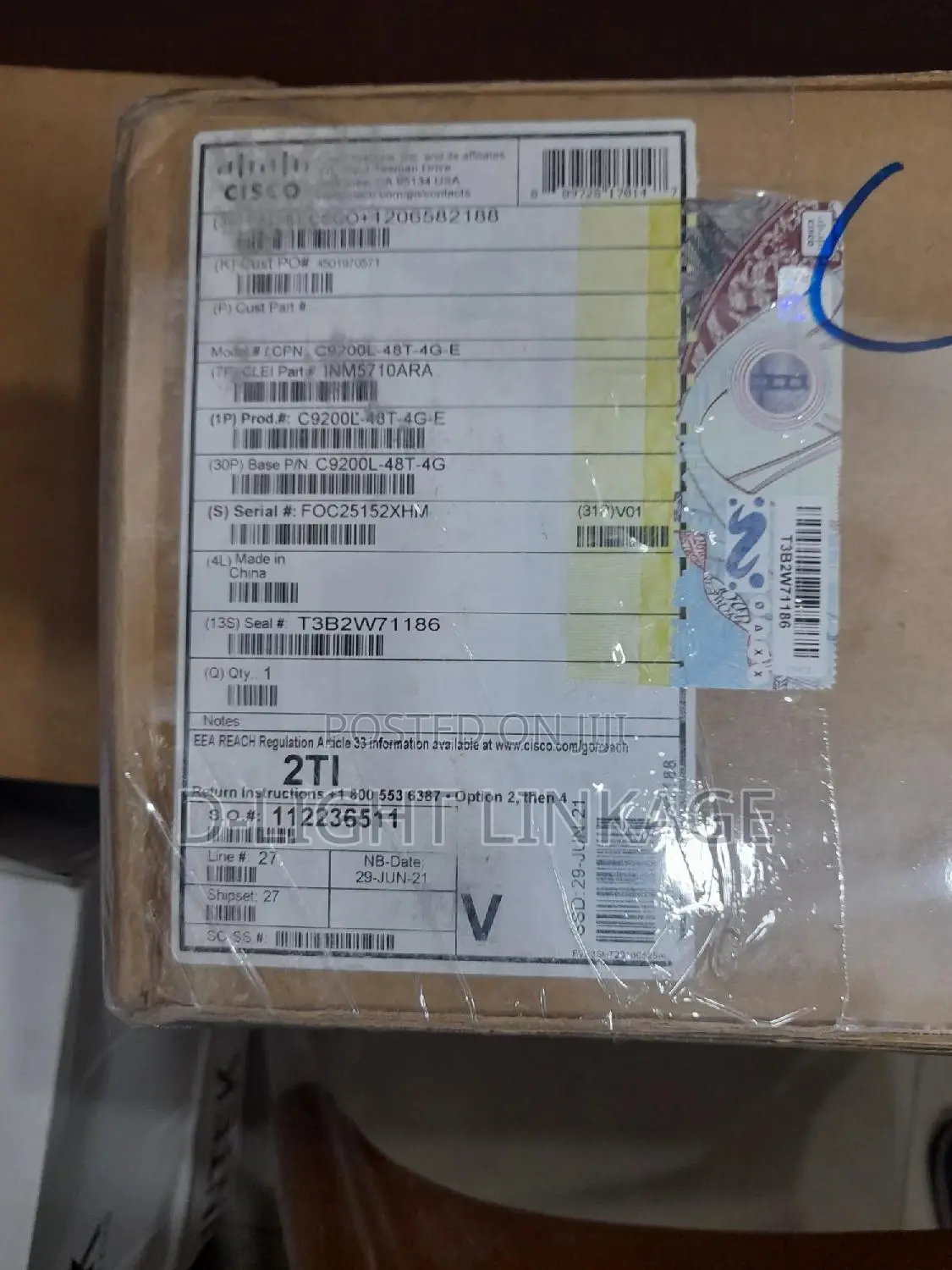 C9200l-48t-4g-E Cisco Switch