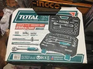 TOTAL Industrial 25pcs 1/2" Socket Set