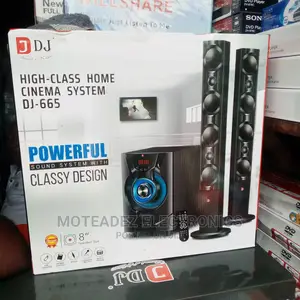 Djack 5.1ch Powerful Bluetooth Home Theater System (Dj-665)
