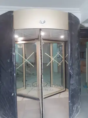 Security Automatic Revolving Door