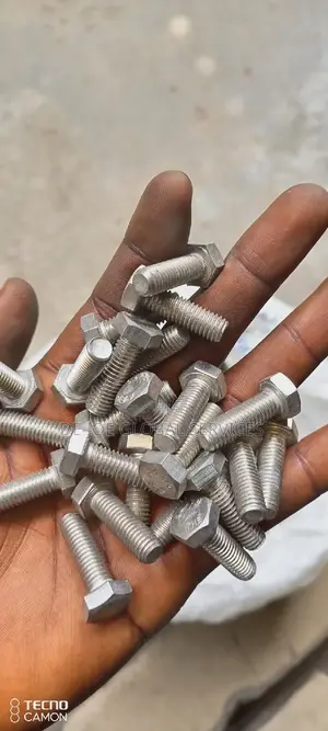 8mm X 25 ( 1" ) Stainless Steel Bolts and Nuts