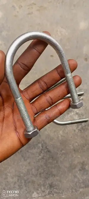2" U Bolts GI Steel