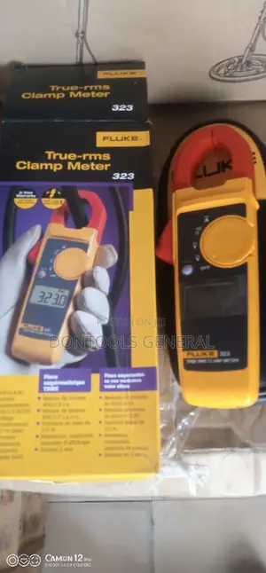 Fluke Clamp Meter 323/ True-Rms Digital Clamp Meter