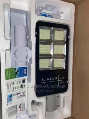 C Torch Solar Street Light Separate Panel 300watts