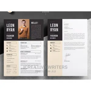 International Resume/ Cv, and a Free Cover Letter