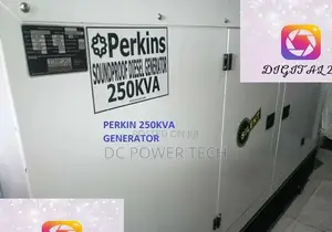 Perkins 250kva Soundproof Diesel Generator