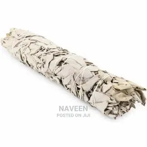 9 Inches White Sage Sticks (For Burning) - 1 Bundle