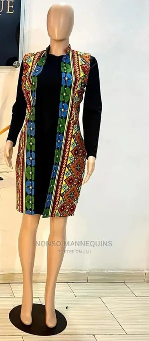 Brown Size 10 Faceless Plastic Female Detachable Mannequin