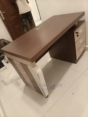 Executive Wooden Office Table With Drawers.