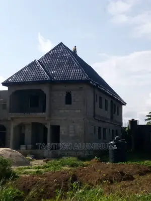 Aluminum Roofing Sheet Steptiles Design. Black Color