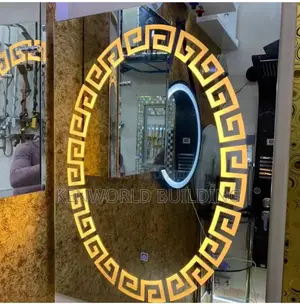 Luxury Designer Wall Mounted LED Mirror.