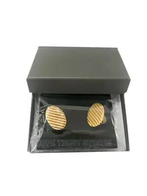 Gold Cufflinks - (3524-36)