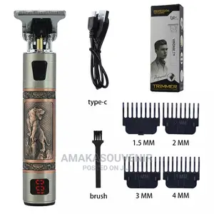 Wireless Digital Trimmer Electric Hair Clipper