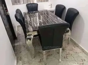 Dining Marble Table by SIX With ZIP Chair