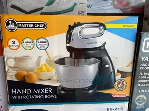 Master Chef Powerful Cake Mixer With 4L Stainless Bowl