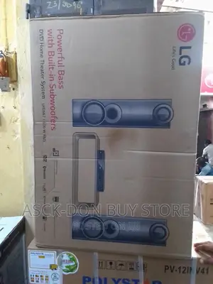 1000 Watts LG Powerful Bass With Built in Subwoofer