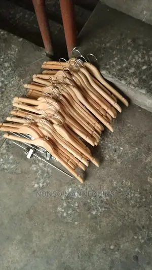 Clip Wooden Imported Hangers