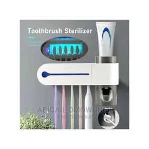 Antibacterial UV Automatic Toothpaste Dispenser Sterilize