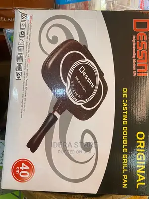 Dessini Double Sided Non-Stick Barbecue Grill Pan 40cm