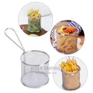 Basket Portable Stainless Steel Chips Mini Frying Basket
