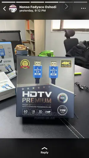 4K HDMI Optic Fiber - 15m Cable